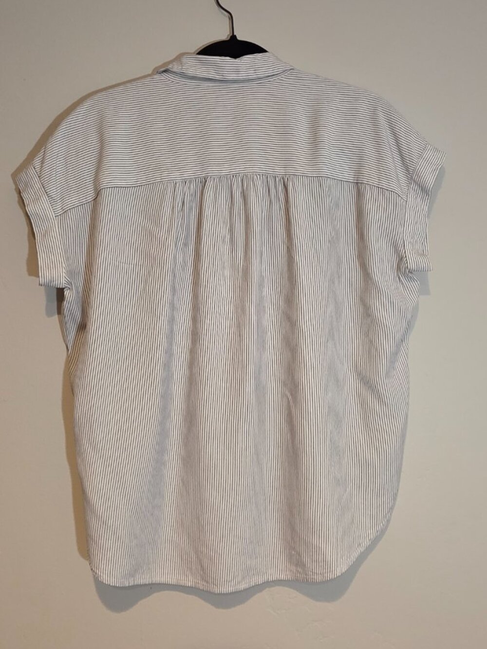 Madewell Dalton Stripe Central Button Down Blouse | Size S - Picture 6 of 9